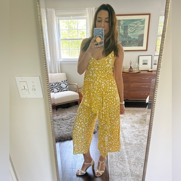 Anthropologie Pants - Maeve Anthropologie Yellow Jumpsuit